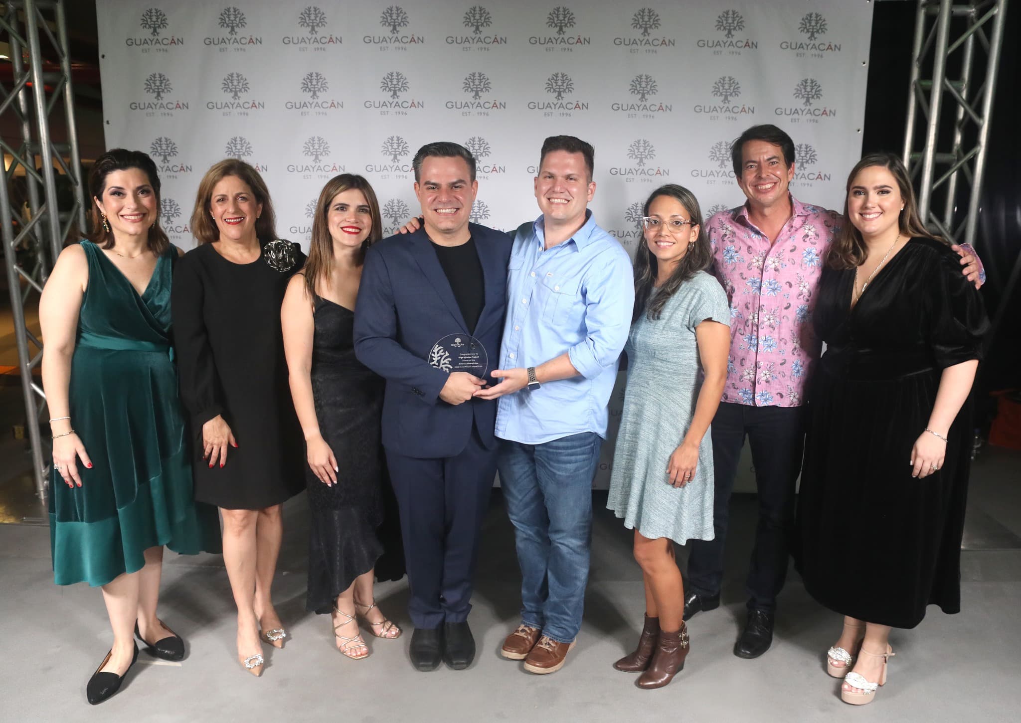 El equipo del Proyecto recibe el premio EnterPRize de Grupo Guayacán