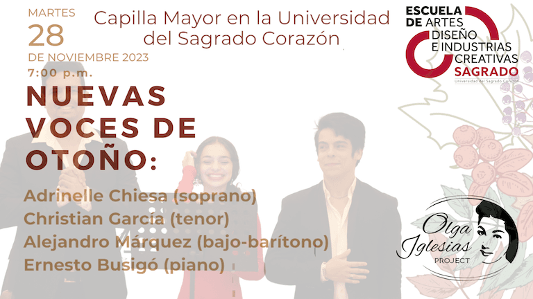 Concierto en la Universidad Sagrado Corazón — 1