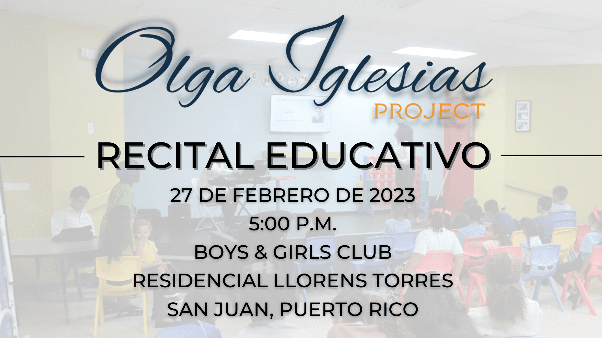 “Nuestras Voces” en el Boys and Girls Club, Luis Llorens Torres — 1