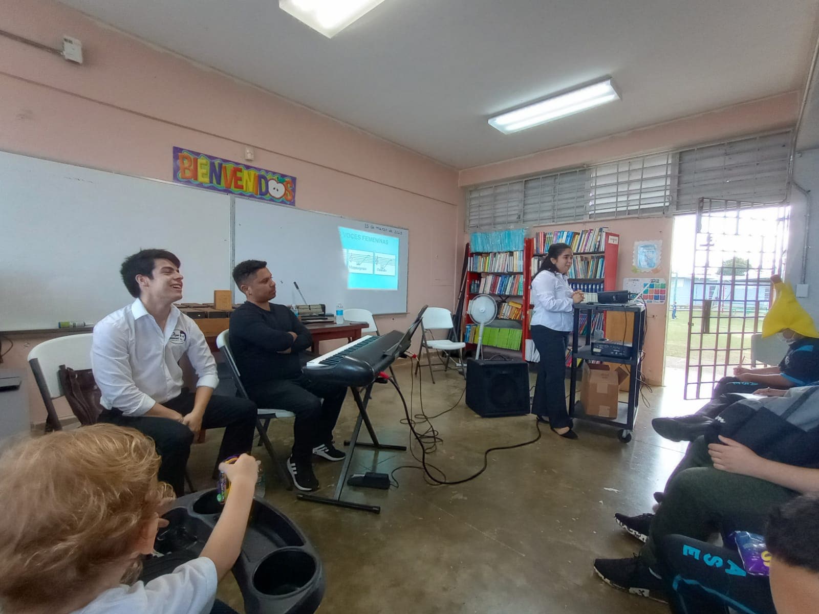 “Nuestras Voces” en la Escuela Antionio Sarriera — 4