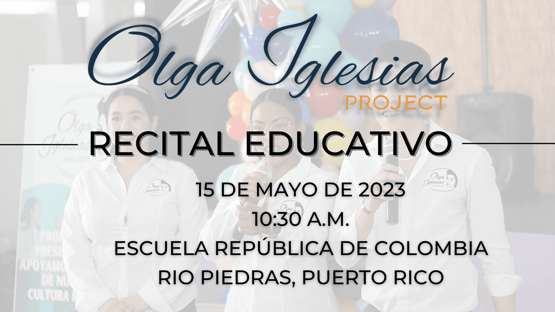 “Nuestras Voces” en la Escuela República de Colombia — 1