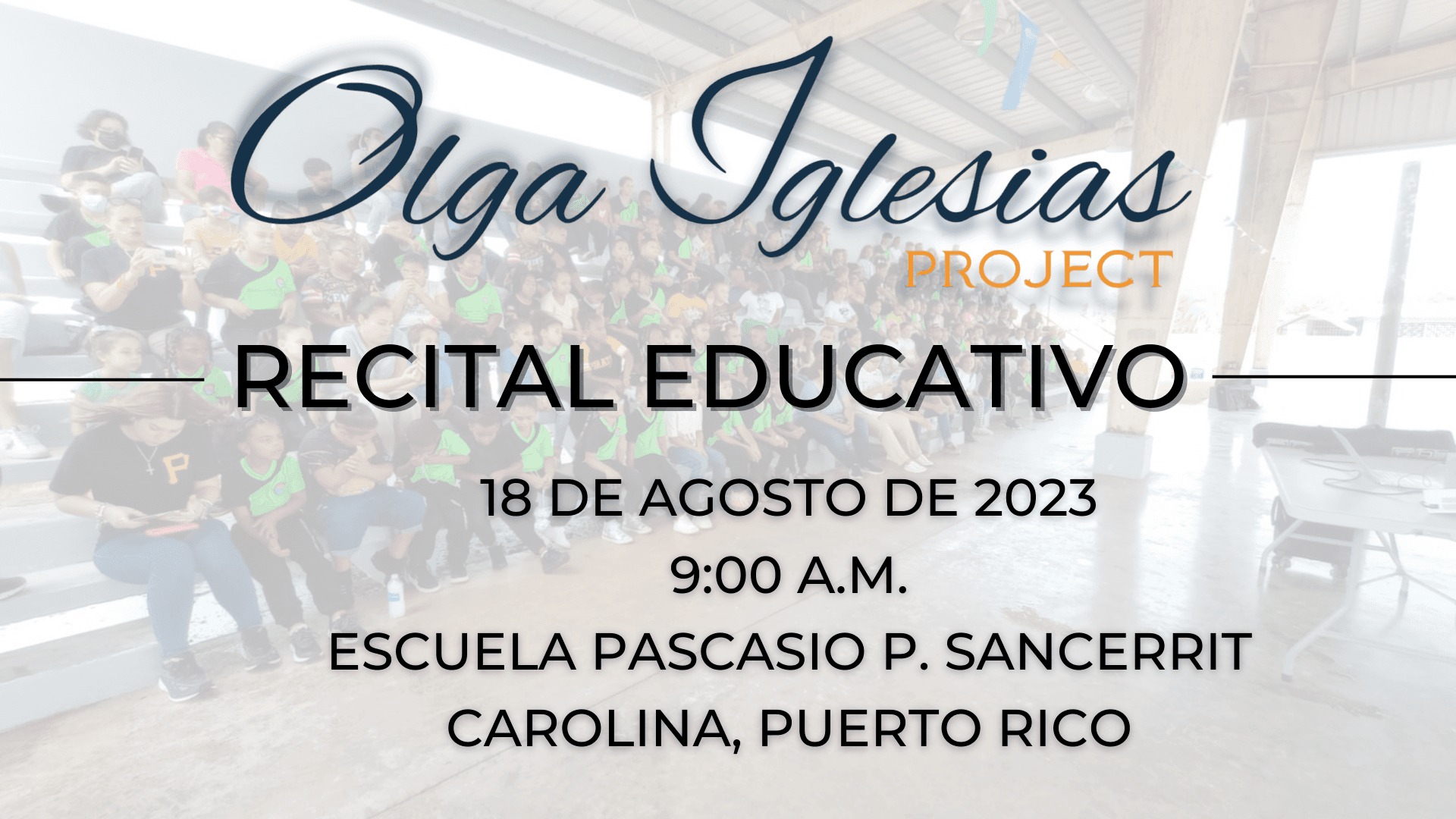 “Nuestras Voces” en la Escuela Pascasio P. Sancérrit — 1