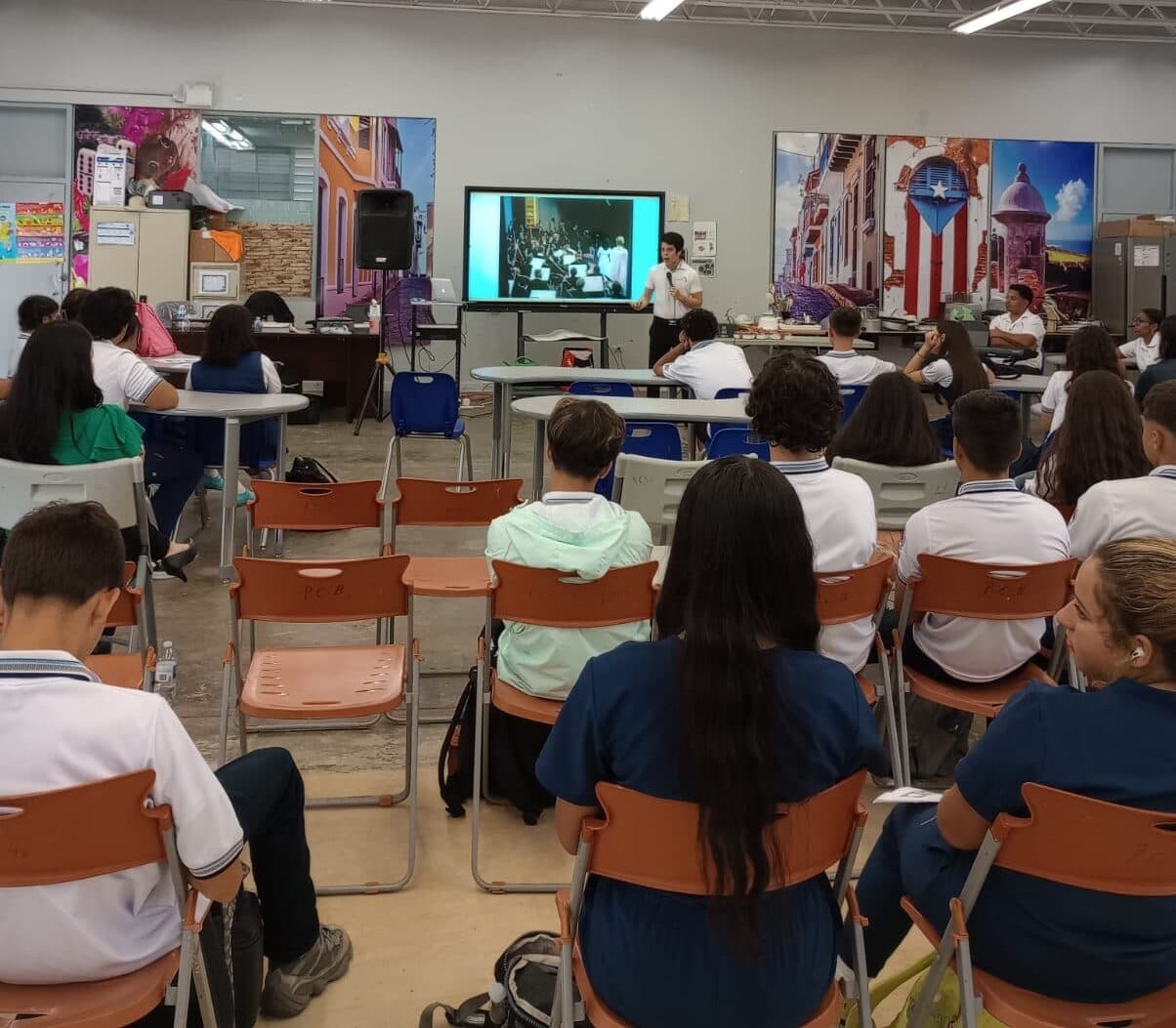 “Nuestras Voces” en la Escuela Sup. Pablo Colón Berdecia — 2