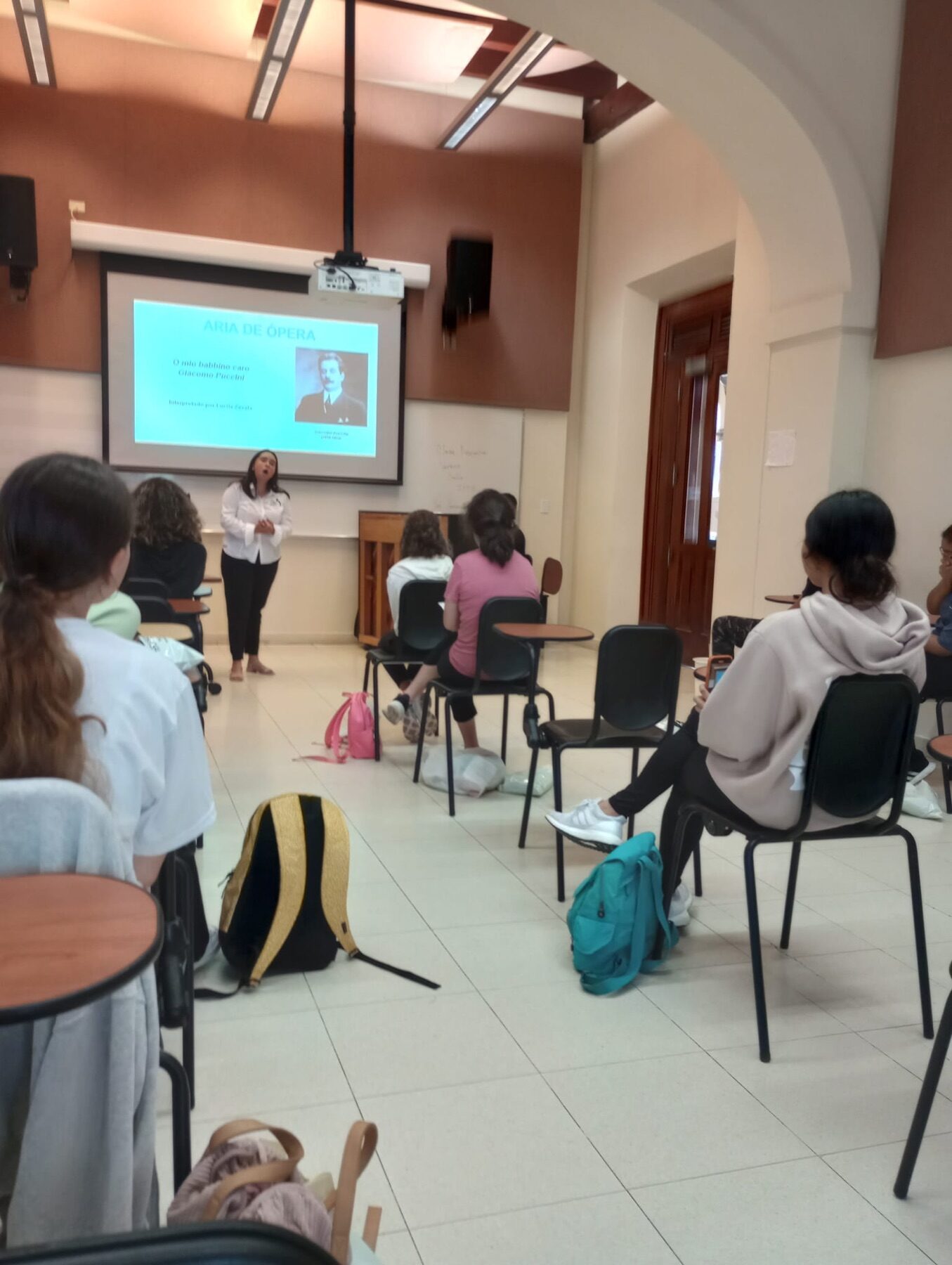“Nuestras Voces” en la Escuela Preparatoria del CMPR — 1